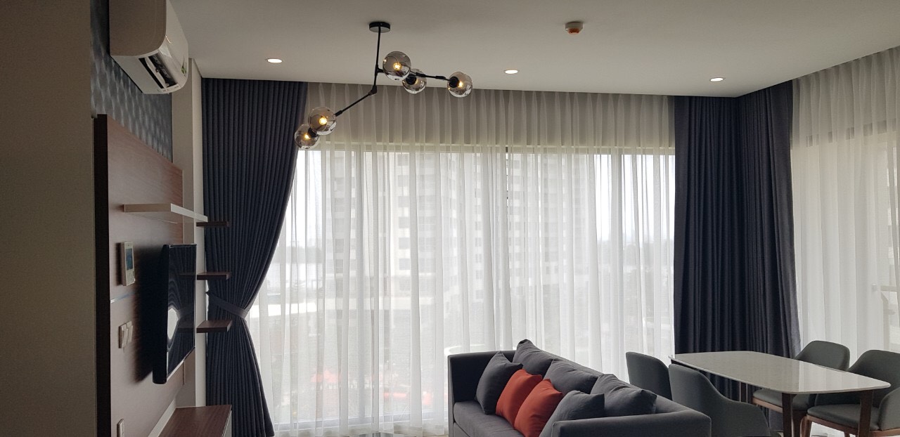 Thiết kế thi công trọn gói nội thất, rèm cửa, giấy dán tường (Đảo Kim Cương - Quận 2)